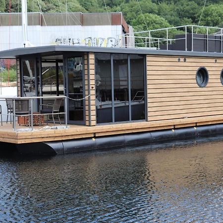 Houseboat Leni Flensburg Hotell Exteriör bild