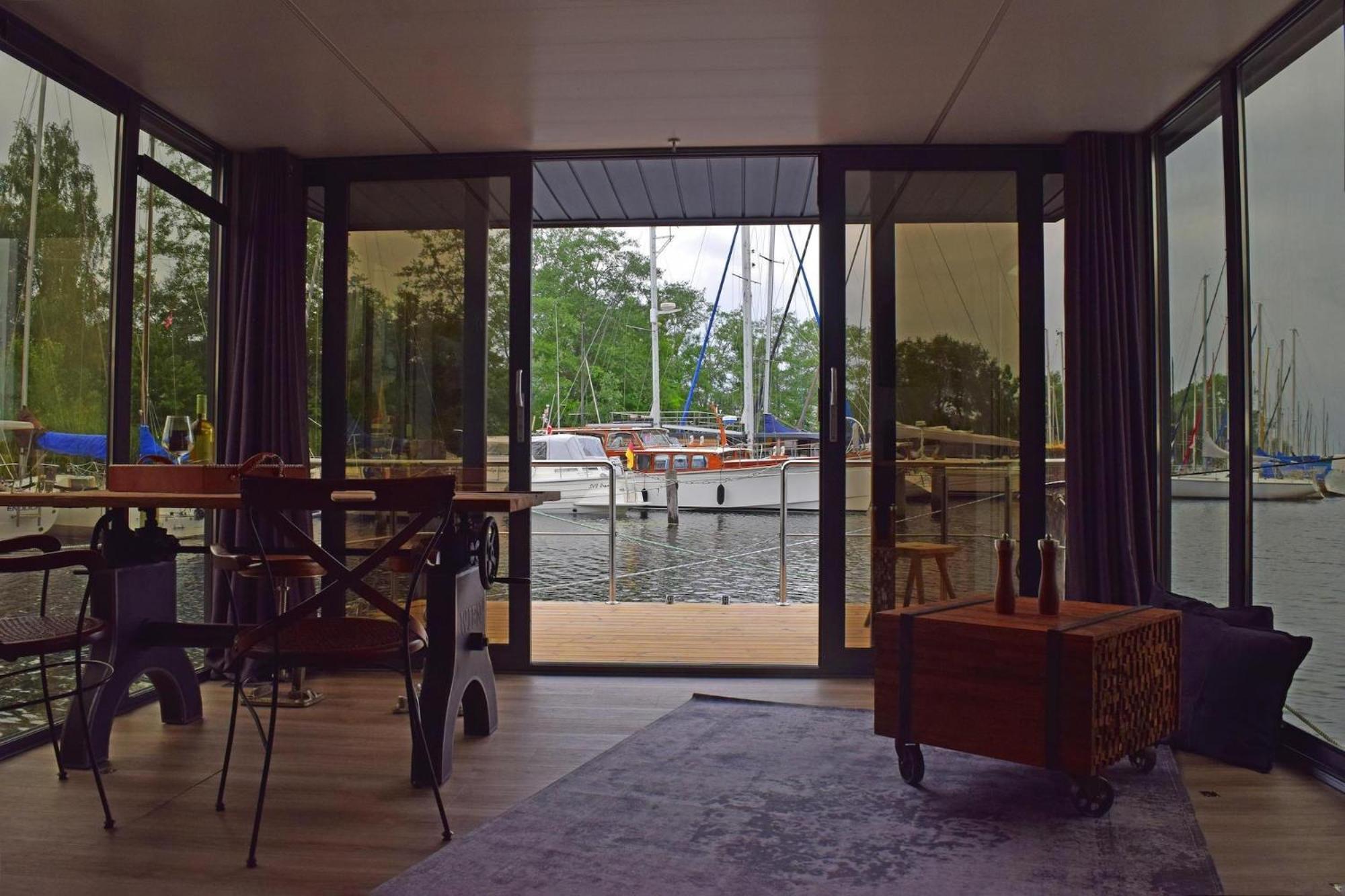 Houseboat Leni Flensburg Hotell Exteriör bild