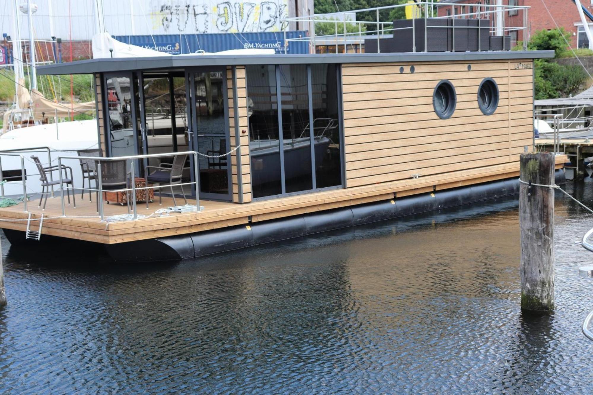 Houseboat Leni Flensburg Hotell Exteriör bild
