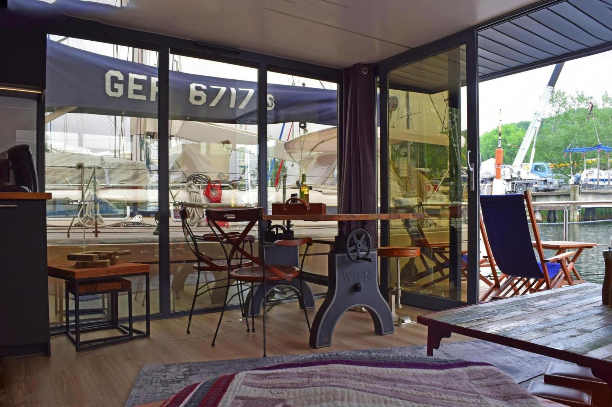 Houseboat Leni Flensburg Hotell Exteriör bild