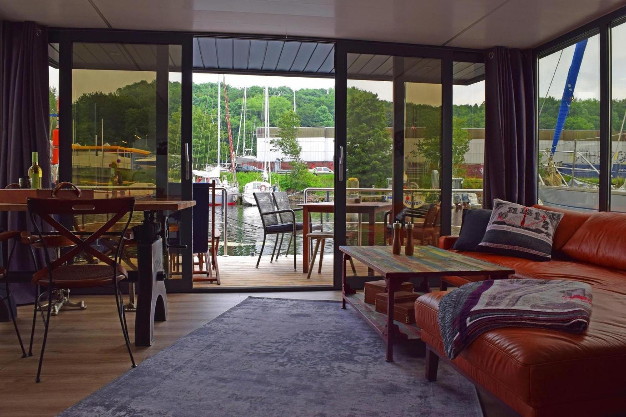 Houseboat Leni Flensburg Hotell Exteriör bild
